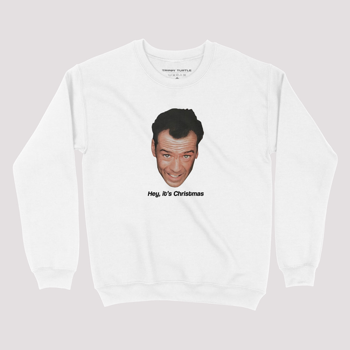 Bruce Willis Parody Christmas Sweatshirt
