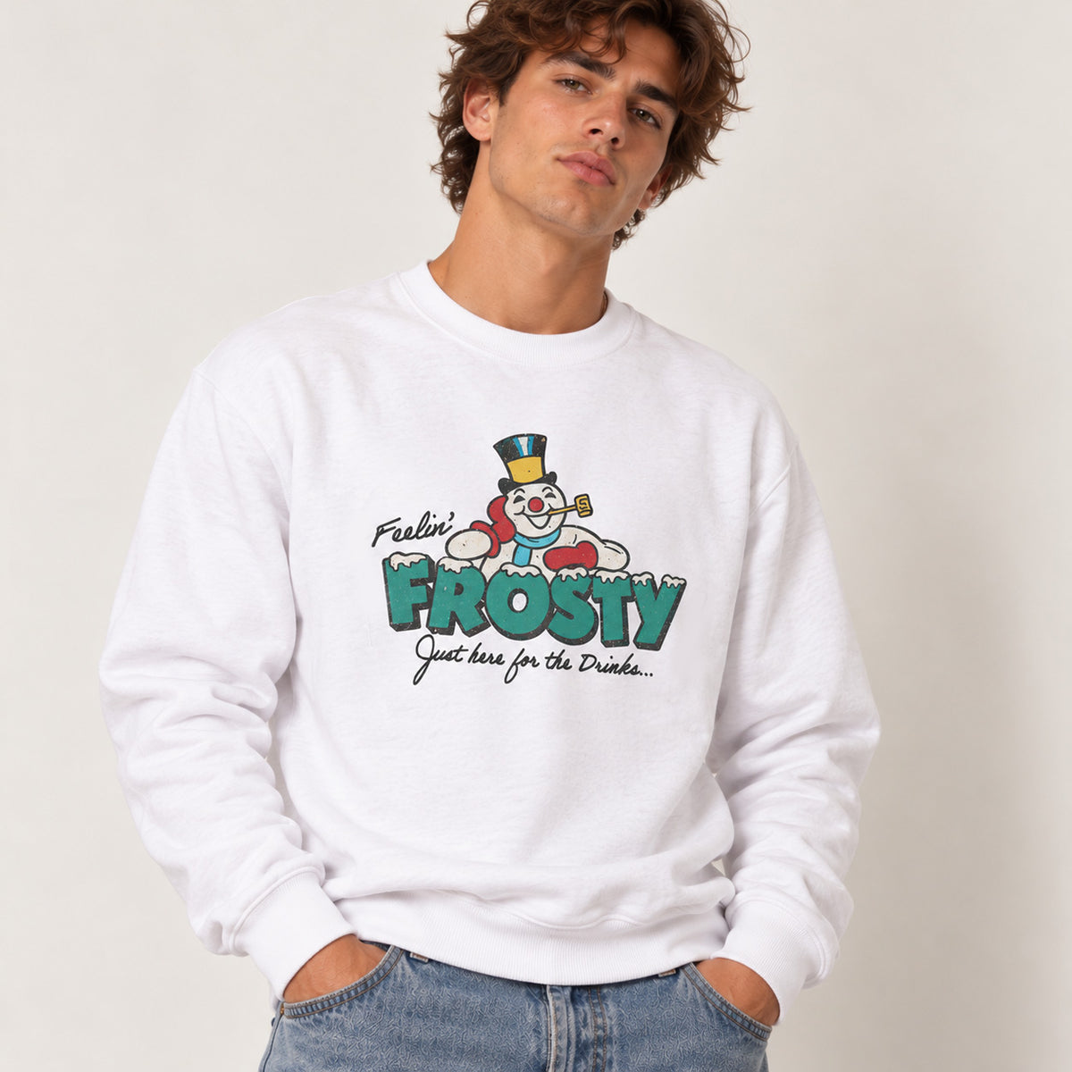 Frosty The Snowman Christmas Parody Graphic Sweatshirt