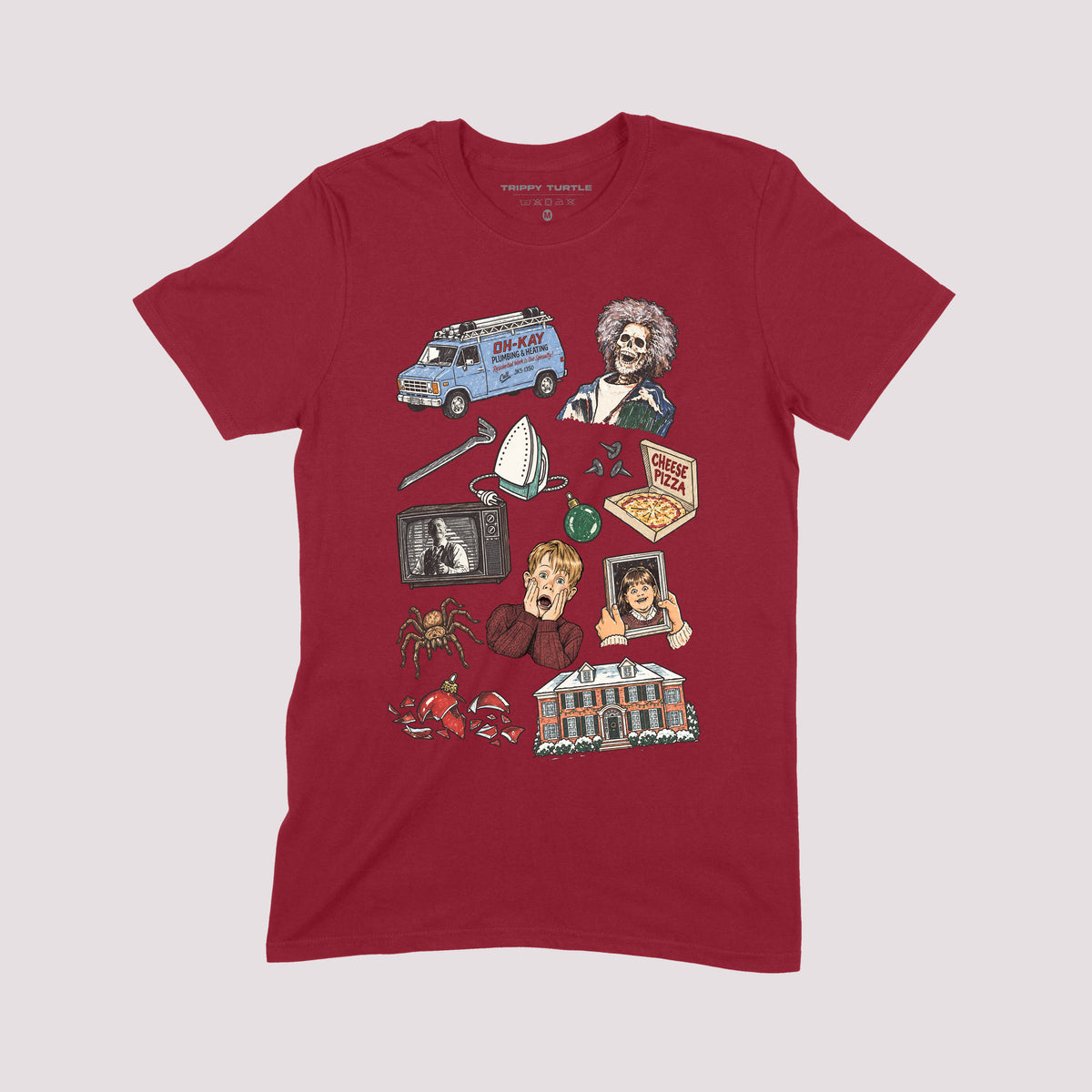 Home Alone Christmas Graphic T-Shirt
