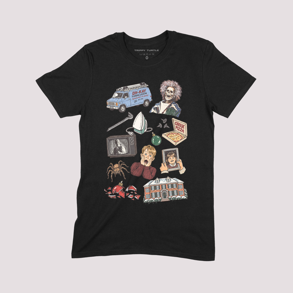 Home Alone Christmas Graphic T-Shirt
