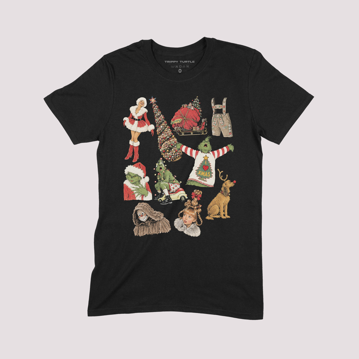 Grinch Christmas Graphic T-Shirt