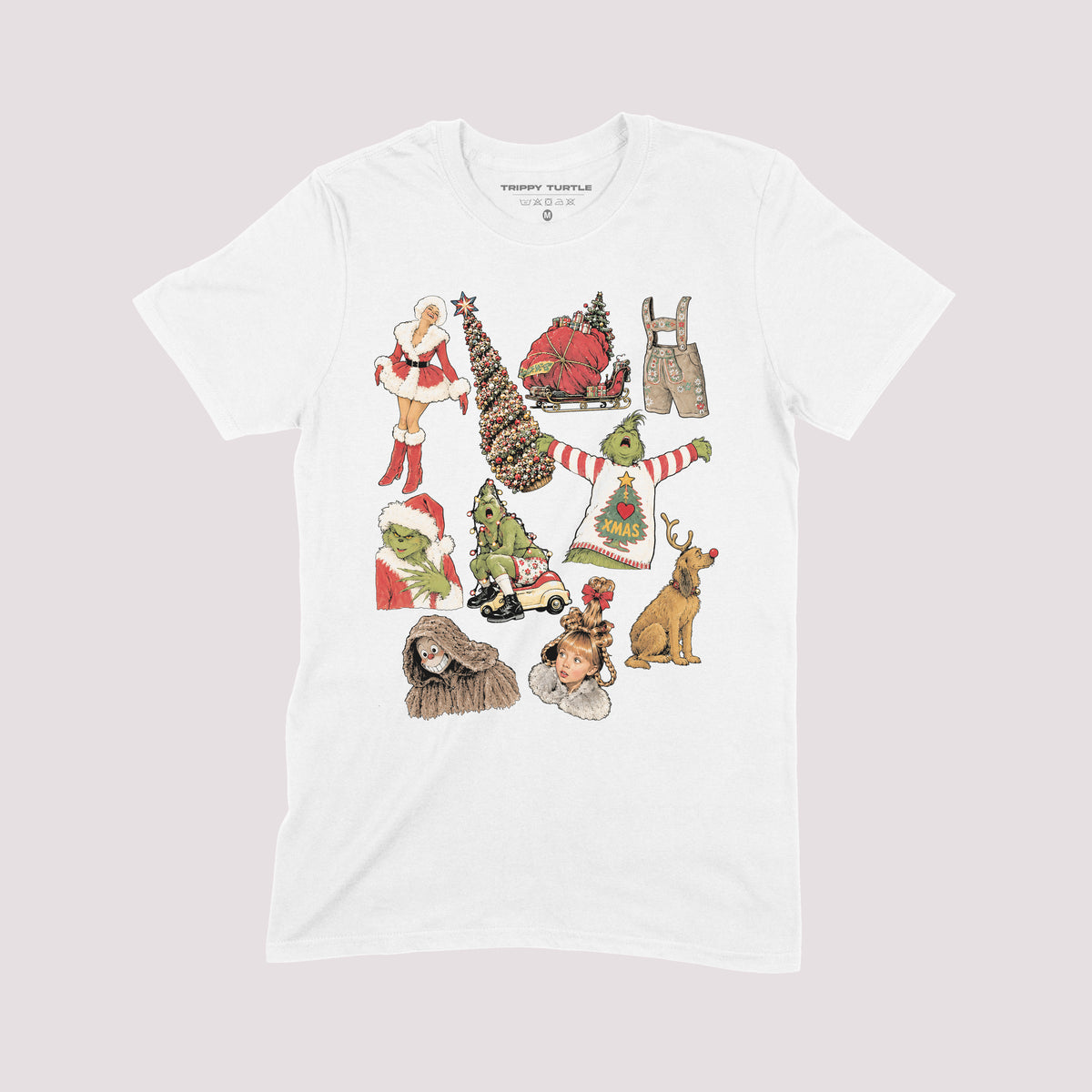 Grinch Christmas Graphic T-Shirt