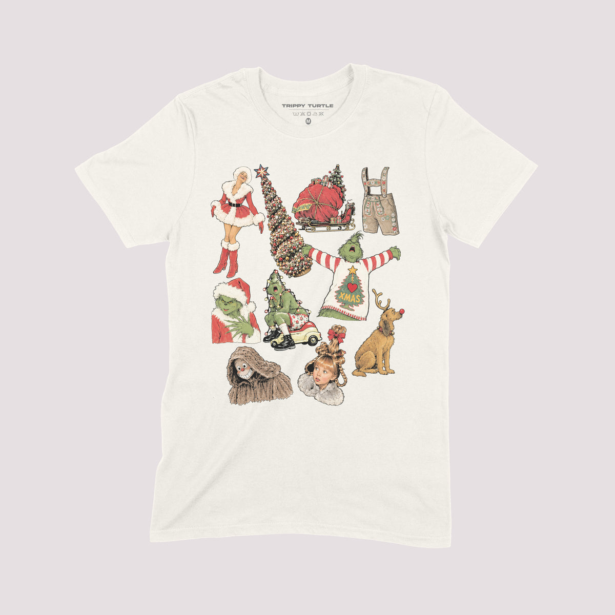 Grinch Christmas Graphic T-Shirt