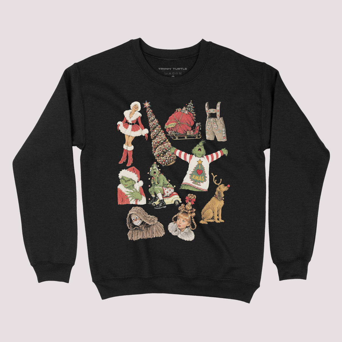 Grinch Christmas Sweatshirt