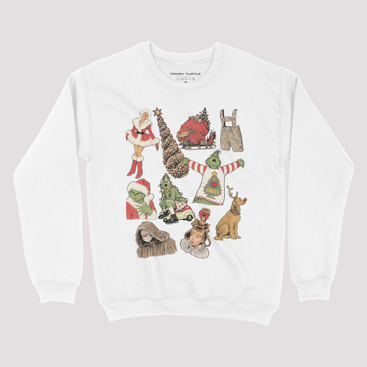 Grinch Christmas Sweatshirt