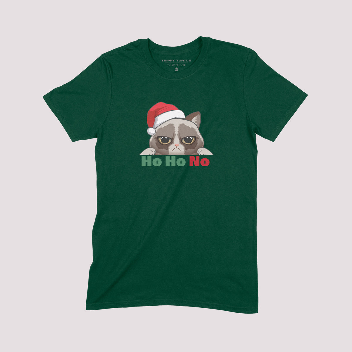 Cat Graphic Christmas Graphic T-Shirt