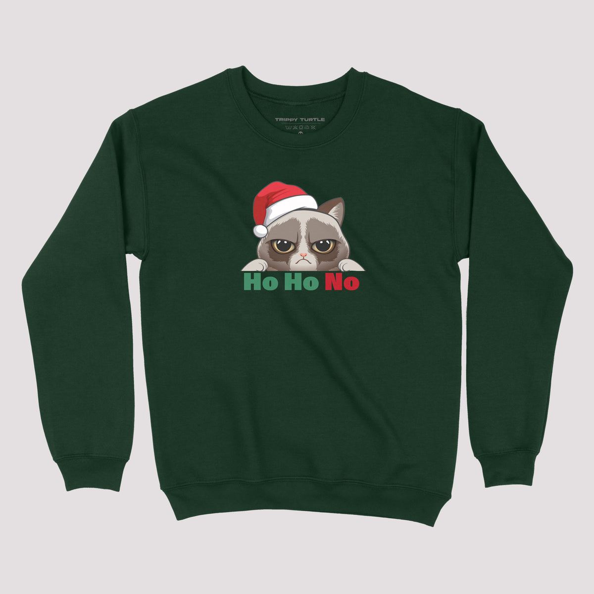 Cat Christmas Graphic Sweatshirt