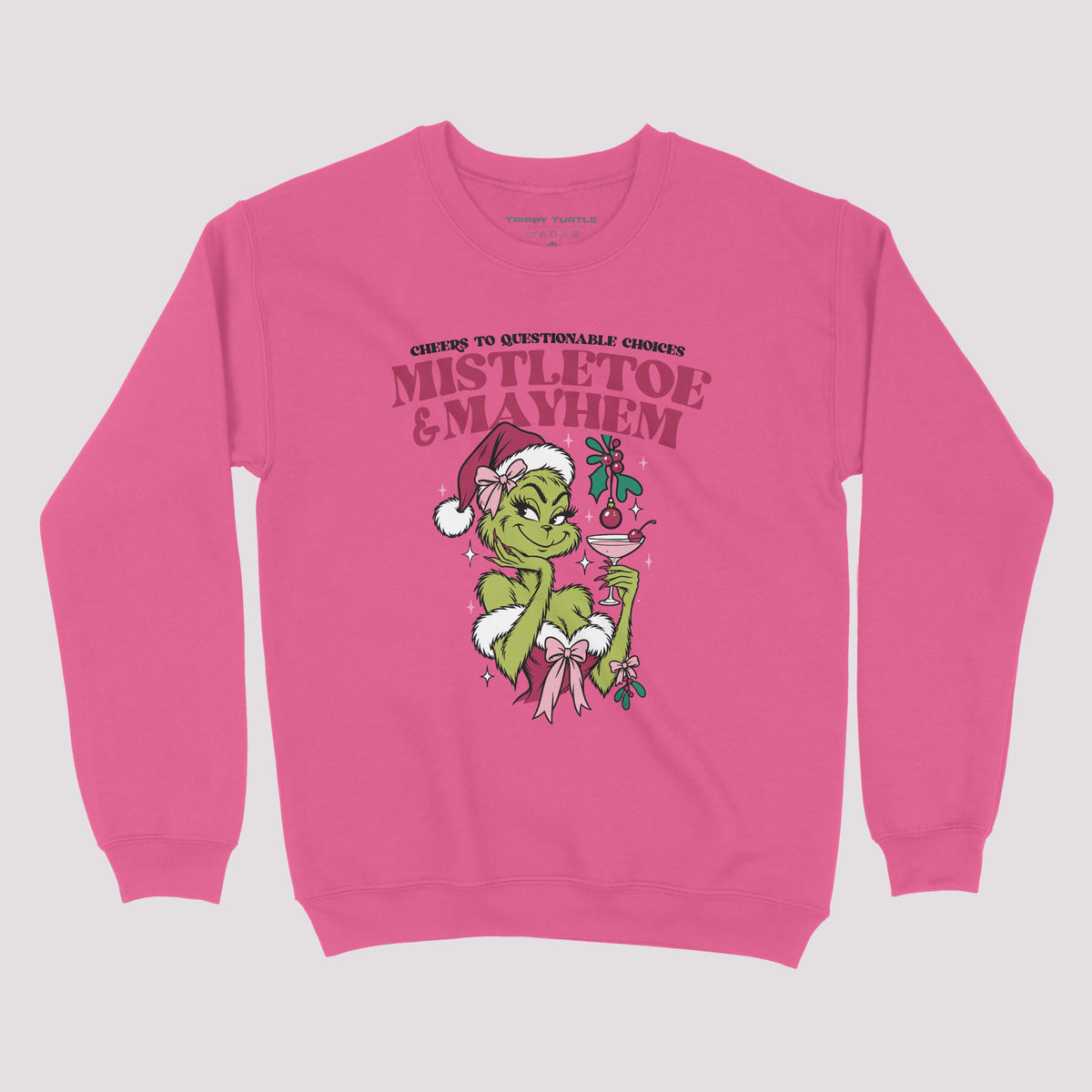 Grinch Christmas Graphic Sweatshirt