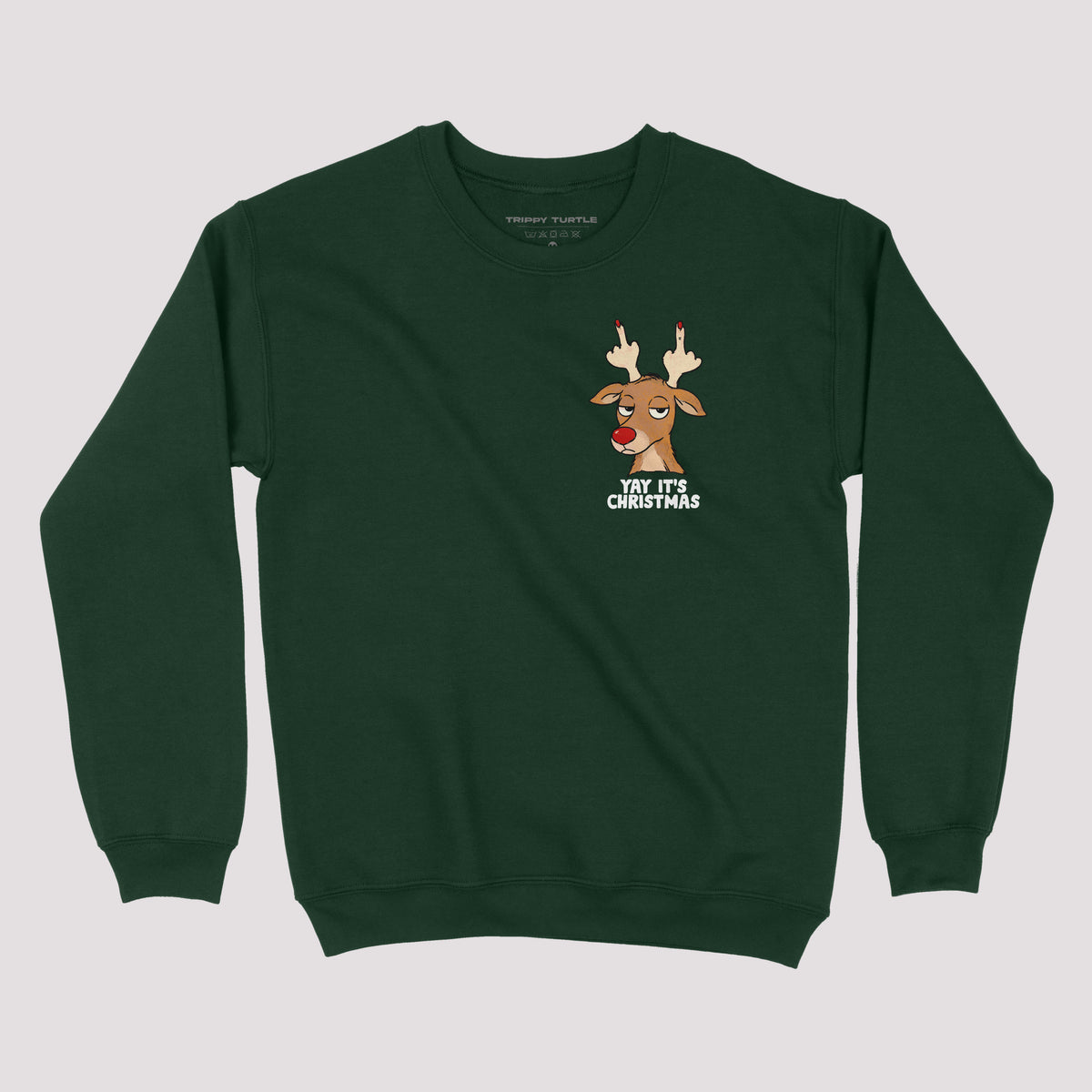 Reindeer Christmas Graphic Sweatshirt