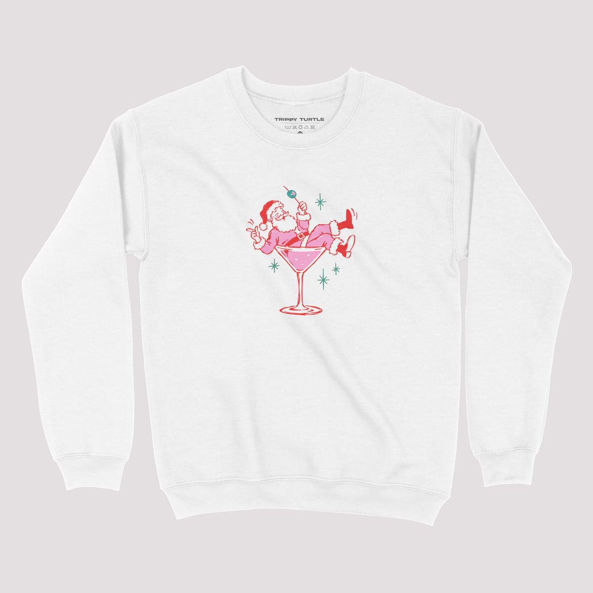 Christmas Cocktail Graphic Sweatshirt