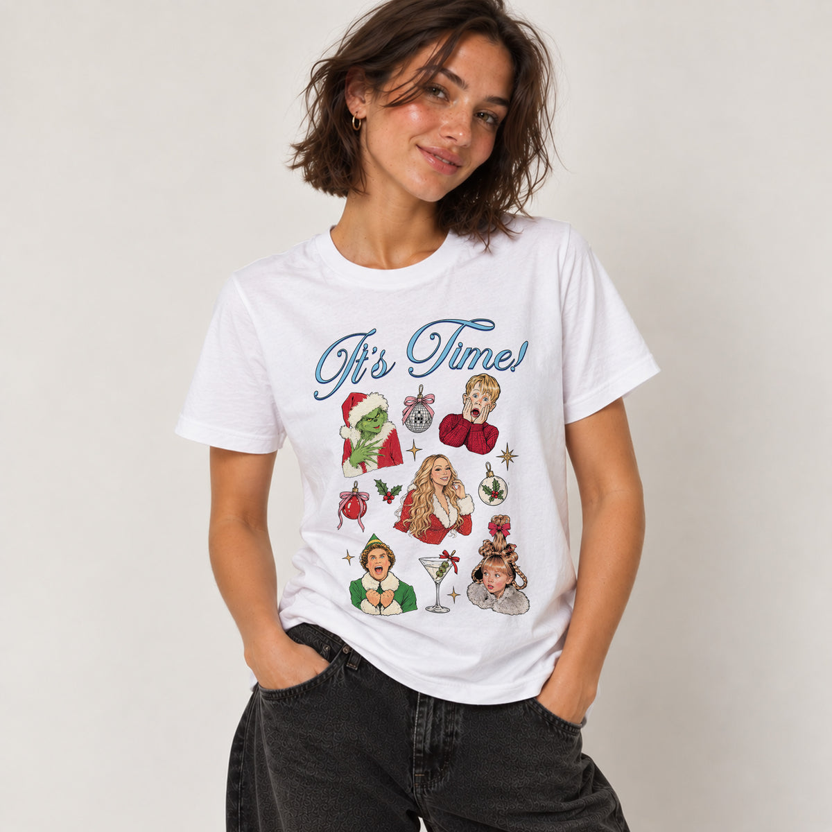 Christmas Spirit Graphic T-Shirt