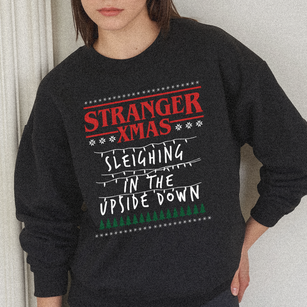 Stranger Xmas Things Christmas Sweatshirt